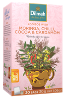 Moringa Chili Kakao, Rooibos, Dilmah, 20 påsar 30g